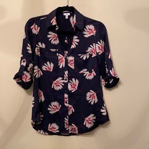 EXPRESS Portofino Blouse Size Xs